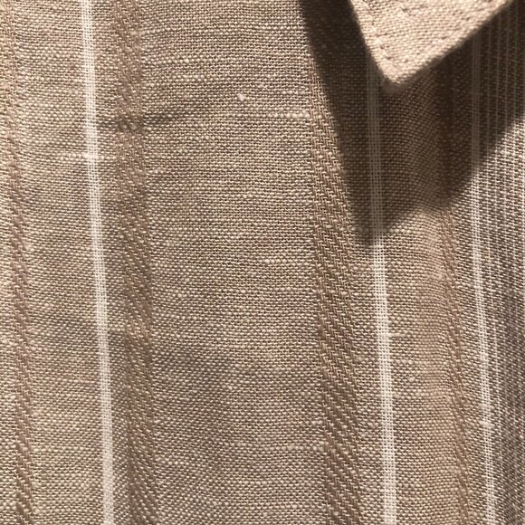 Susan Graver Button Down Striped Shirt - Picture 3 of 7